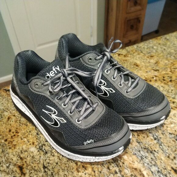 Gravity Defyer Gdefy Mighty Walk Womens Size 8.5 Gray Walking Athletic Shoes - Picture 6 of 12